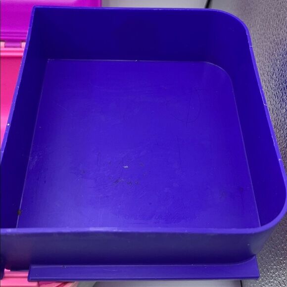 CABOODLES Vintage Purple and Pink Makeup Case - Picture 6 of 8